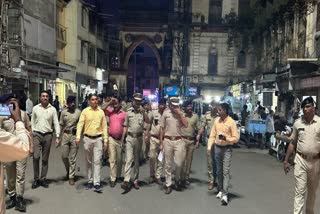 police-foot-patroling-in-junagadh-ahead-of-janmashtami-procession