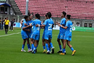 India sealed their berth in the semi-finals of the South Asian Football Federation (SAFF) U-16 Championship as India beat Nepal by 1-0 in the last group match at the Changlimithang Stadium in Thimphu, Bhutan, on Wednesday.