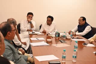 Meeting held at Kamal Nath residence