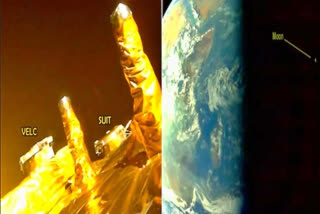 Aditya-L1 camera takes a selfie, images of Earth, Moon