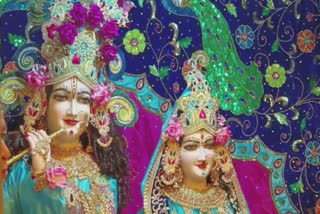 Shri Krishna Janam Ashtami was celebrated in the temples of Barnala