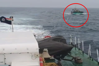 Visakha  Coast Guard Rescues 10 Tamil Nadu Fishermen from Sea