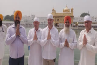 Leader of Liberal Party of Australia and MP Brad Batten reached Sri Darbar Sahib