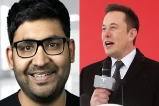 Etv BharatElon Musk On Parag Agarwal