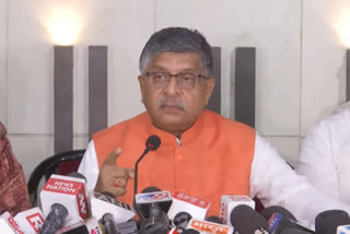 Top Congress leadership maintaining silence over denigration of Hindu faith: Ravi Shankar Prasad