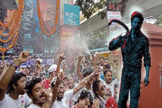 Glimpses of Jawan Craze in Kolkata