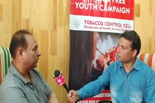 محکمہ صحت میں تمباکو نوشی کنٹرول پروگرام کے نوڈل آفیسر ڈاکٹر میر مشتاق سے خصوصی گفتگو