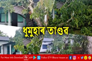 Storm lashes in Jorhat