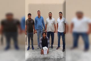 rajasthan criminal arrested in nuh