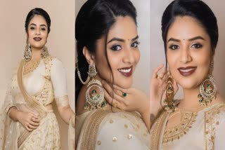 Sreemukhi Latest Lehanga Pics