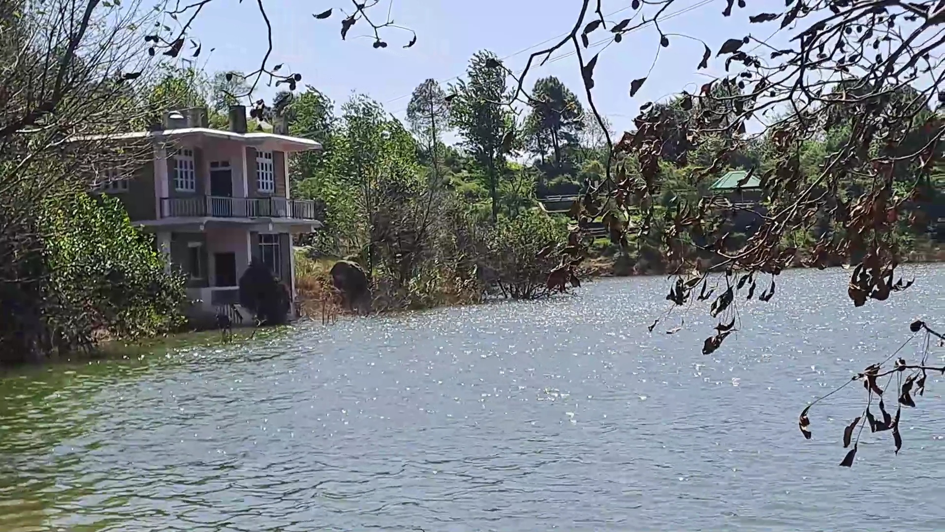 Kunt Bhayog Lake above danger mark in Mandi