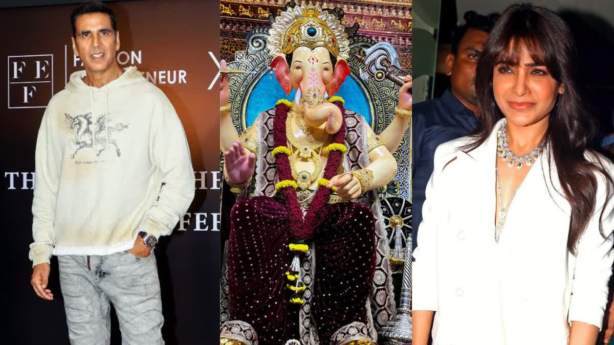 Ganesh Utsav 2024: Akshay Kumar to Samantha Ruth Prabhu these celebs wishes and celebrates Ganesh Chaturthi