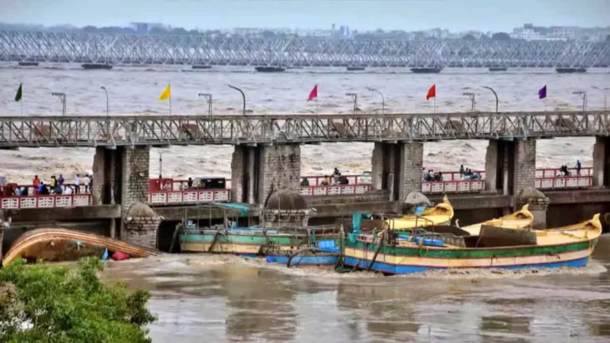 Prakasam Barrage New Counterweight works Completed