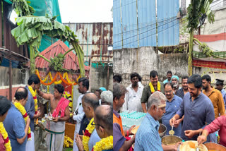 விநாயகர் சதுர்த்தி கொண்டாடிய தென்னிந்திய நடிகர் சங்கம்