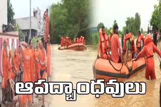 NDRF Rescue Lots of People in Vijayawada