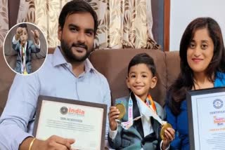 Telangana child gets place in Indian Book Of Records