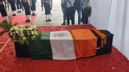 SOLDIER PRADEEP PATEL LAST RITES