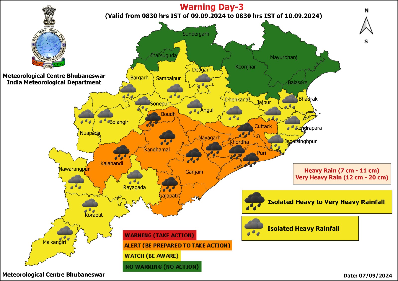 Weather update