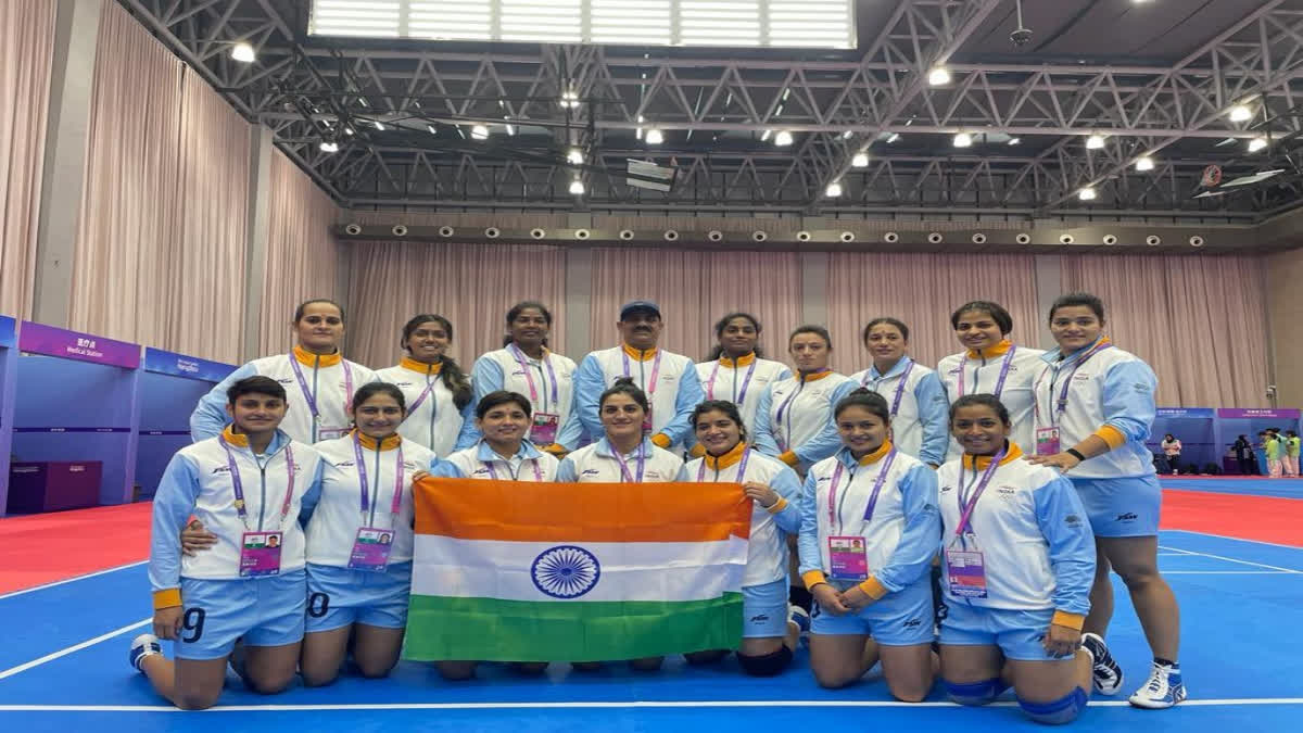 Asian Games Indian Womens Team Wins Gold In Kabaddi Event Crosses 100 Medal Milestone Asian 