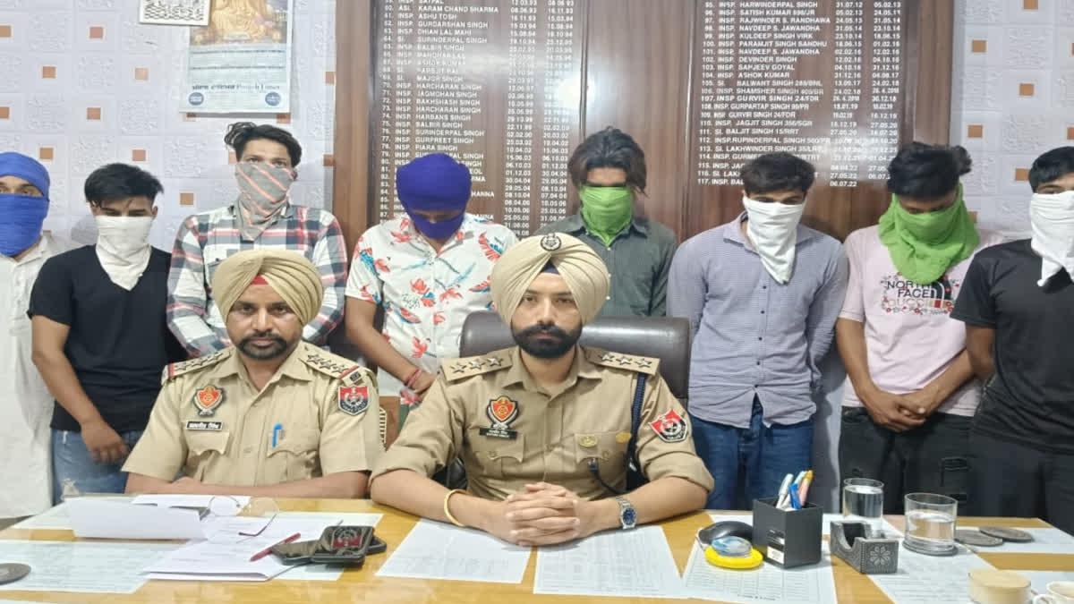 Barnala police arrested the youth who created a ruckus in the SD college