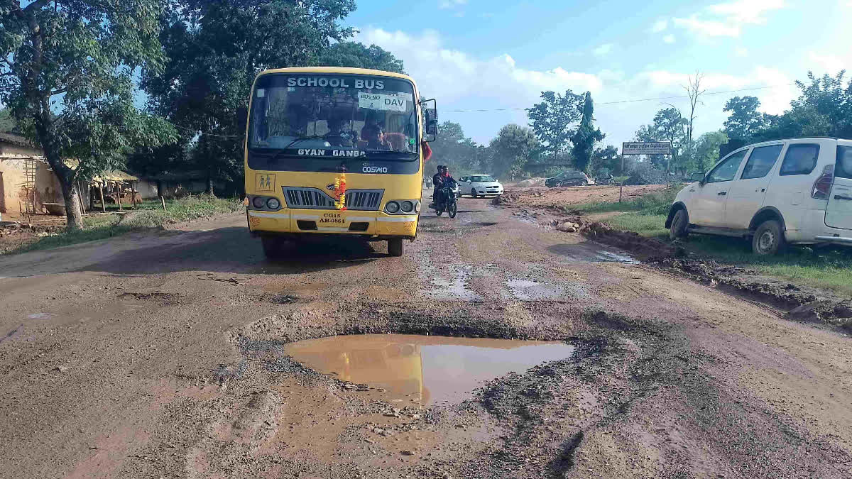 Bad Condition Of NH 343