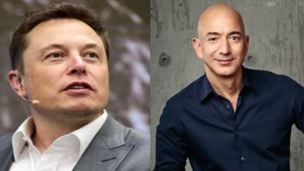 Elon Musk congrats Jeff Bezos