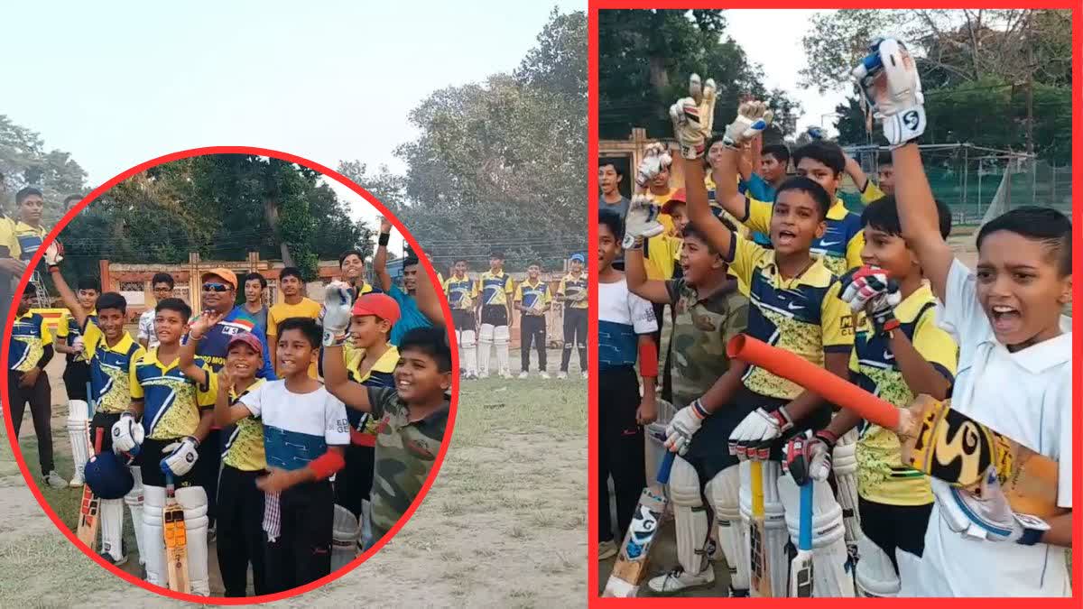 Cricket World Cup craze of Korba children