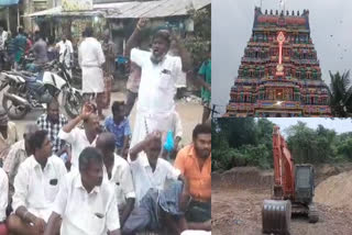public-blocked-the-road-claiming-that-they-were-taking-too-much-soil-from-the-temple-pond