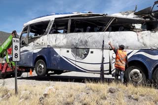 Etv BharatBus crash in Mexico's Oaxaca kills 18