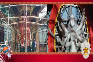 Kumartuli Park Sarbojanin Durga Puja