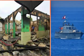 International News Lebanon prison fire, naval forces rescue migrants