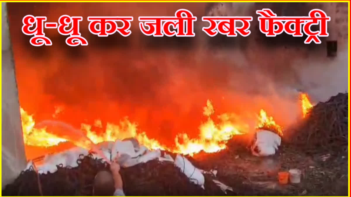 Faridabad Rubber Factory Fire