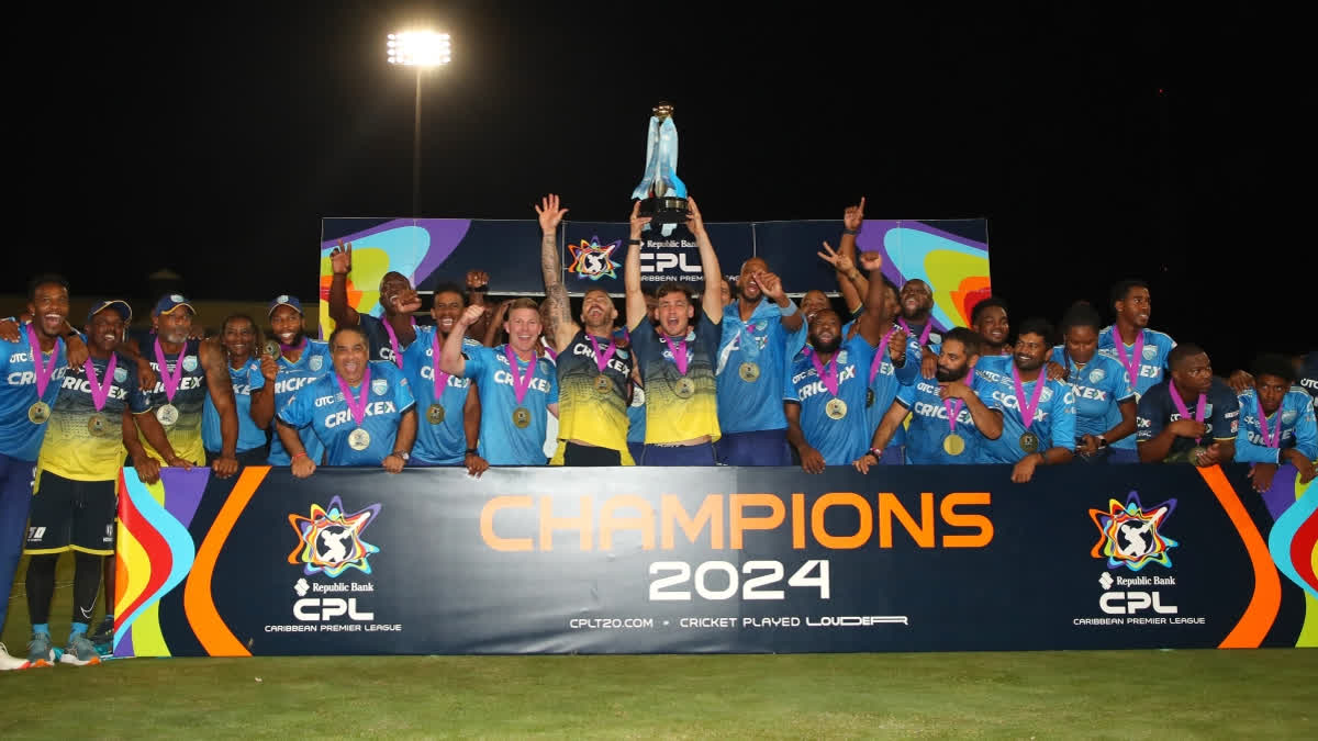 Indian Premier League franchise Punjab King's sister franchise Saint Lucia Kings (SLK), Co-owned by Preity Zinta, secured their first Caribbean Premier League (CPL) title.