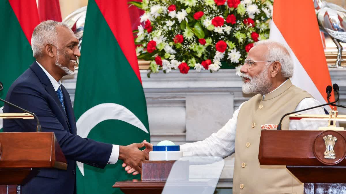 President Muizzu  and PM Modi