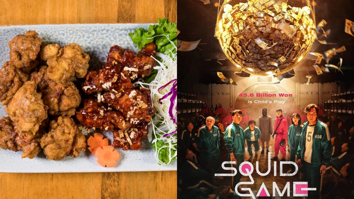 Korean Fried Chicken, pair it with Squid Game