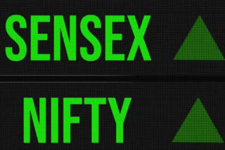 Stock market rises on the first day of trading week, Sensex up 101 points, Nifty crosses 25,000