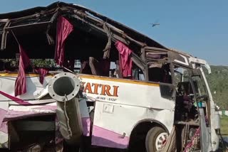 BUS ACCIDENT AT TRISHULIYA GHAT