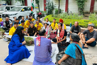 Delhi Chalo Pad Yatra Volunteers Enter Second Day Of Hunger Strike