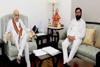 Amit Shah and Eknath Shinde