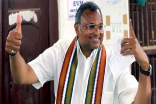 A file photo of Congress MP Karti Chidambaram