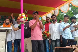 Jairam Mahto party organized Badlav Sankalp Mahasabha in Godda