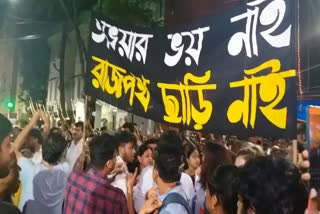 Protest at Bowbazar