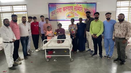 BLOOD DONATION CAMP ON DAUGHTER BIRTHDAY