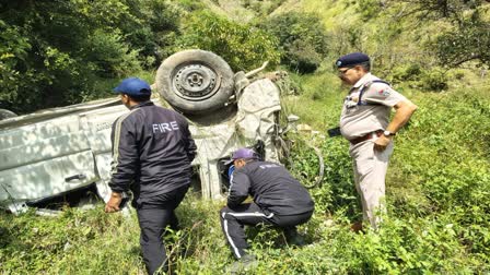 Scorpio Vehicle Accident at Pithoragarh