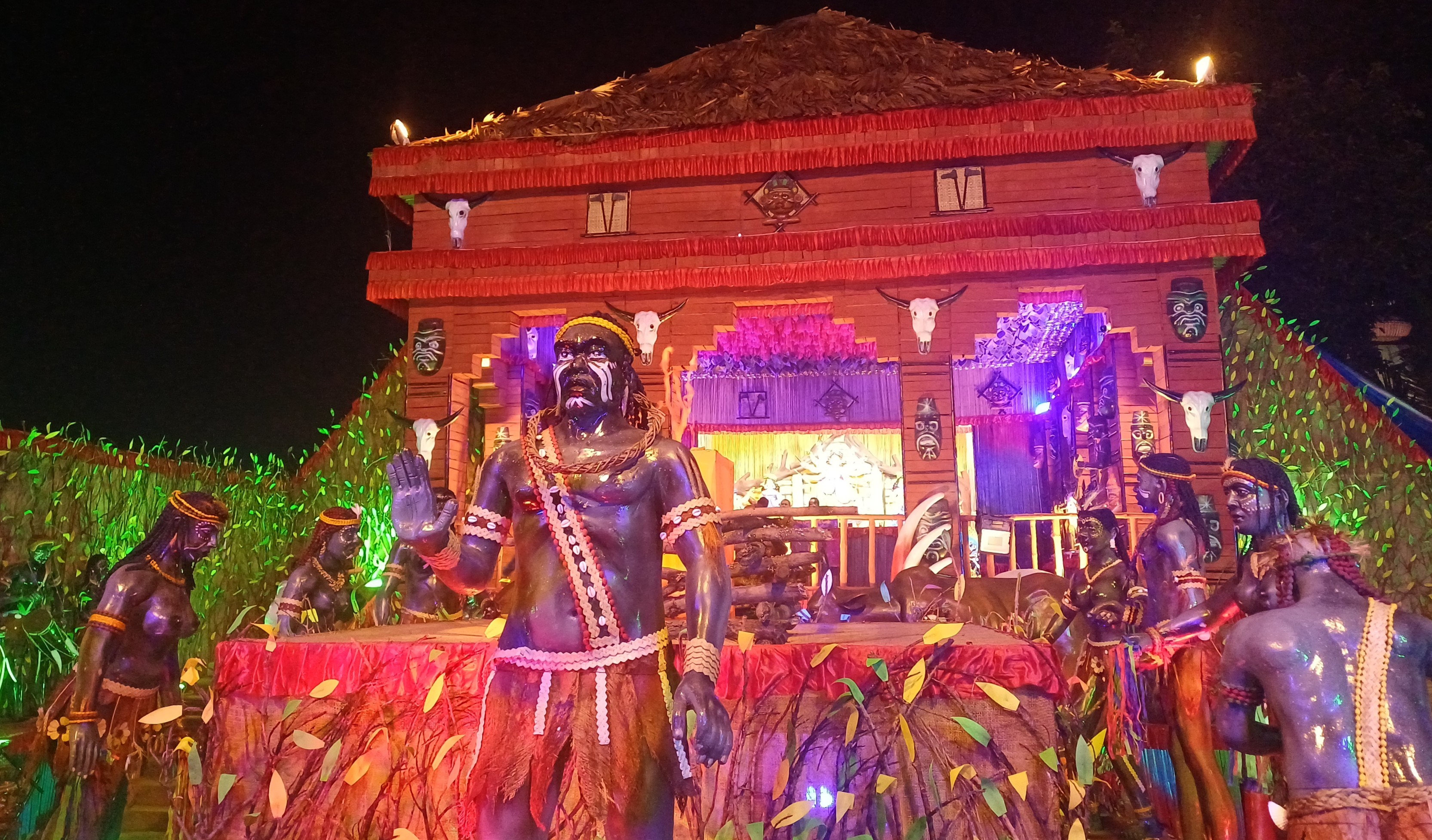 Durga Puja Pandal In Seraikela