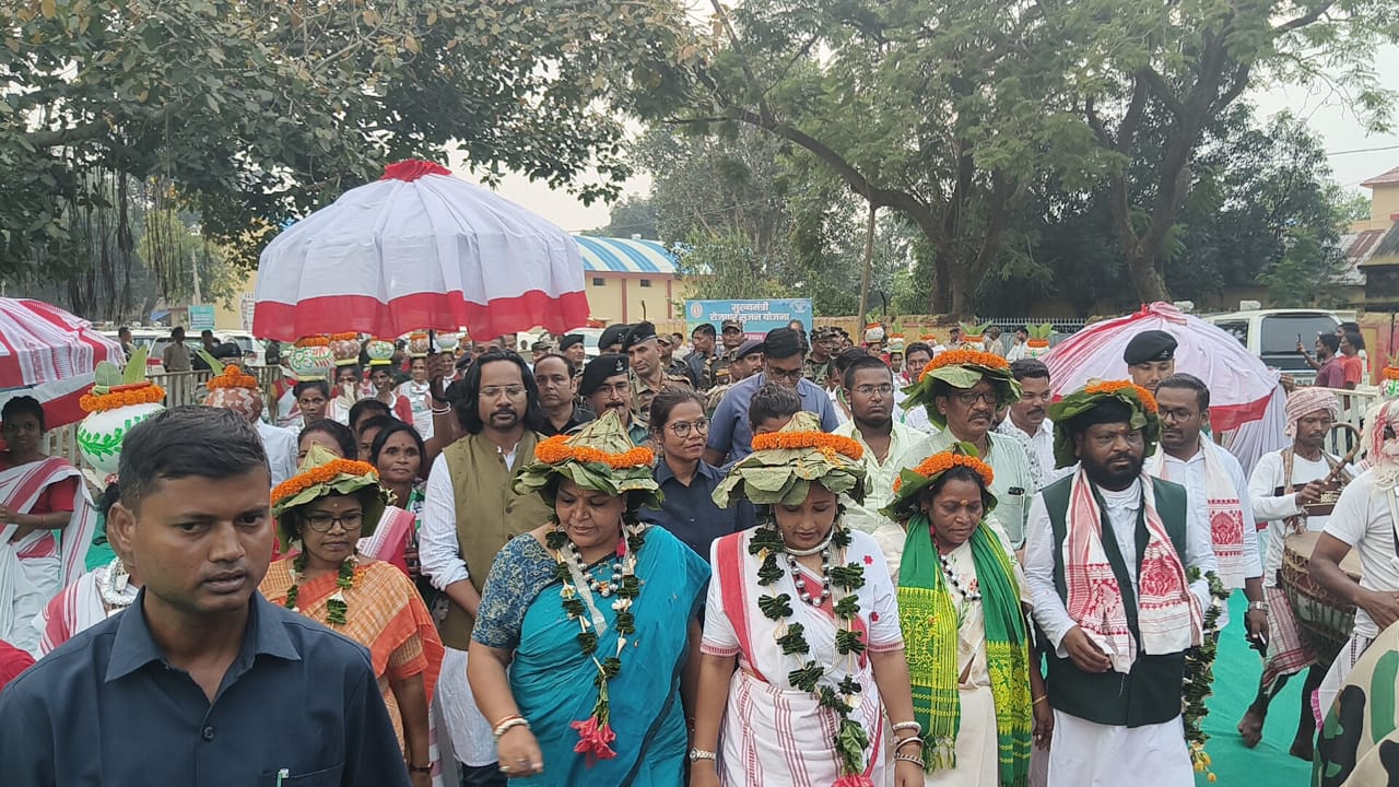 Public meetings in three blocks of district under Maiya Samman Yatra in Gumla