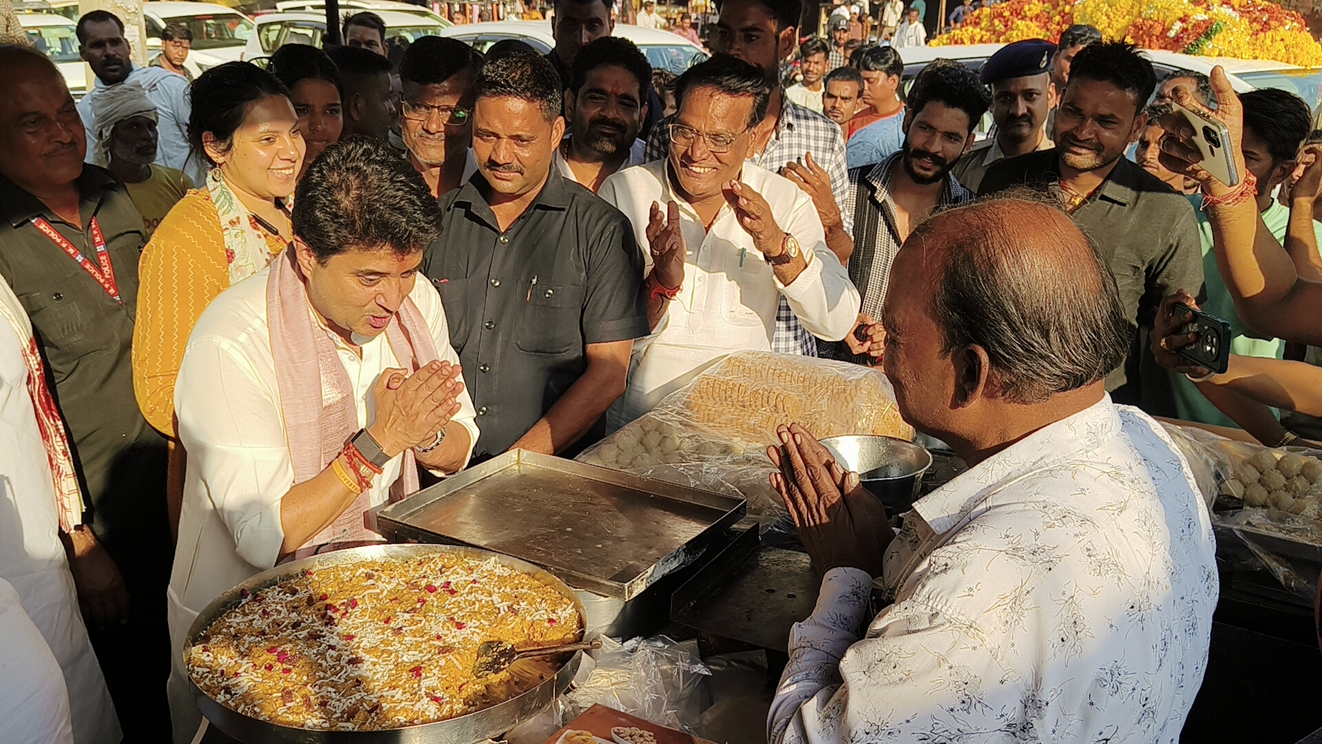 Jyotiraditya Scindia Sweets Packed