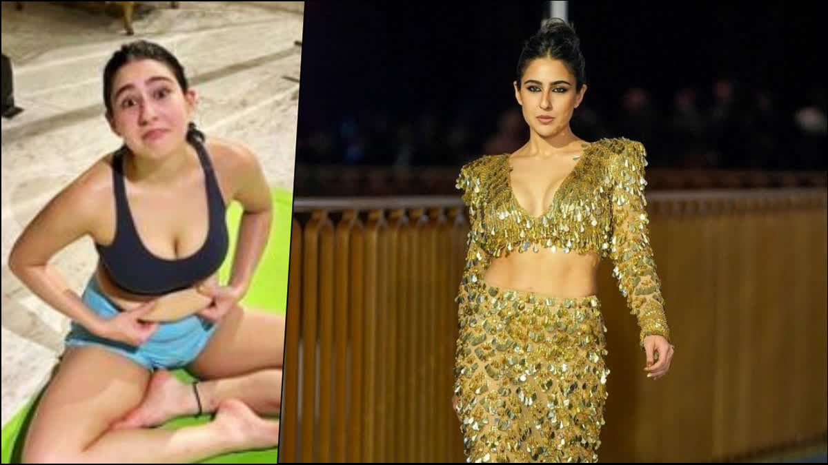 Sara Ali Khan shares before and after pics as she loses 'holiday calories' in just 2 weeks