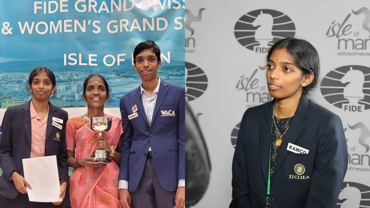 Tamil Nadu chess player Vaishali is the champion title Eligible for candidates chess competition