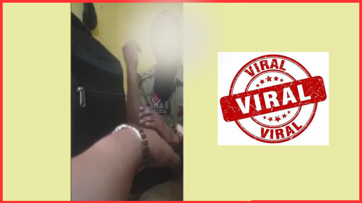 The video of police chief Mahilpur taking bribe goes viral